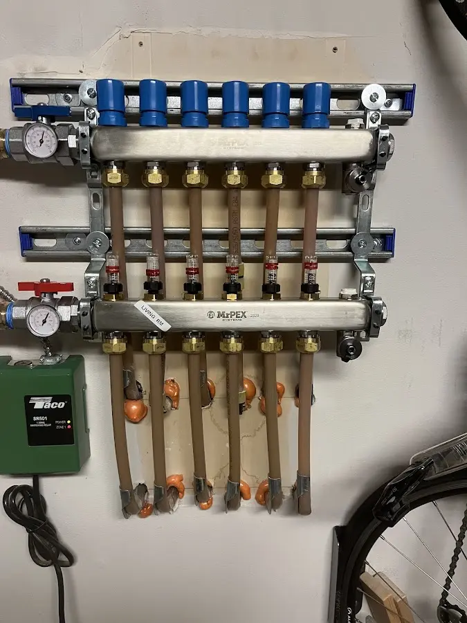 Plumber performing Leak Detection at a residential property in Millville